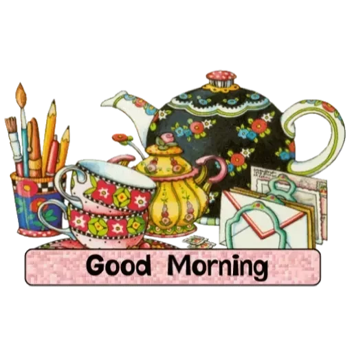 🤗 Стикер «Good Morning» для Telegram