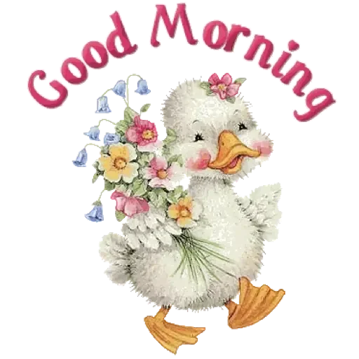 🤗 Стикер «Good Morning» для Telegram