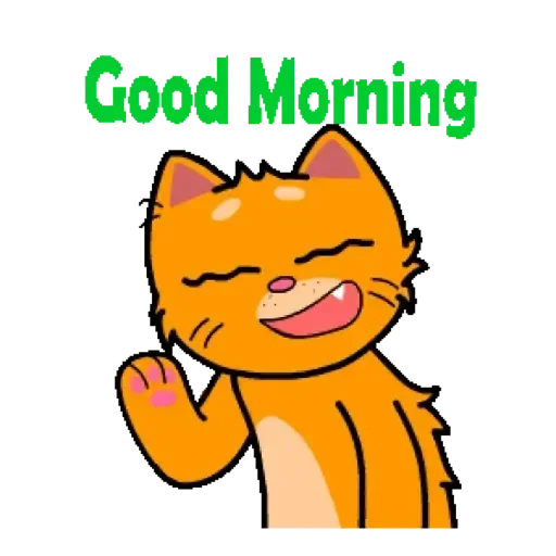 🤗 Стикер «Good Morning» для Telegram
