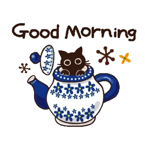 🤗 Стикер «Good Morning» для Telegram
