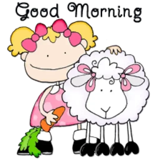 🤗 Стикер «Good Morning» для Telegram