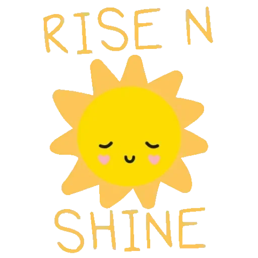 🤗 Стикер «Good Morning» для Telegram