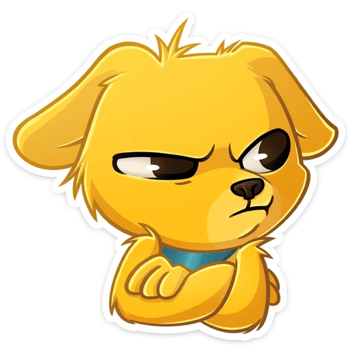 😒 Стикер «Голден» для Telegram