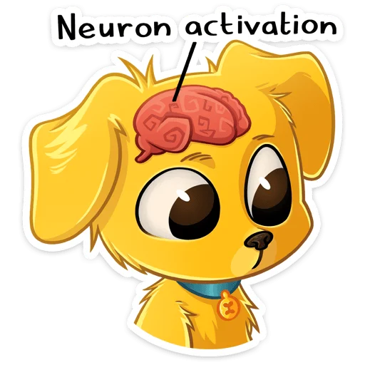 🧠 Стикер «Голден» для Telegram