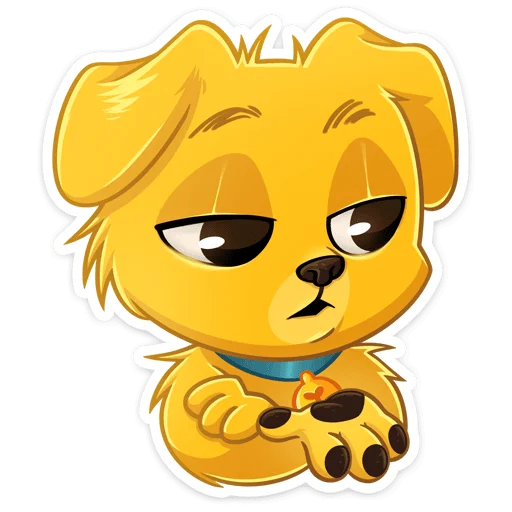 🙄 Стикер «Голден» для Telegram
