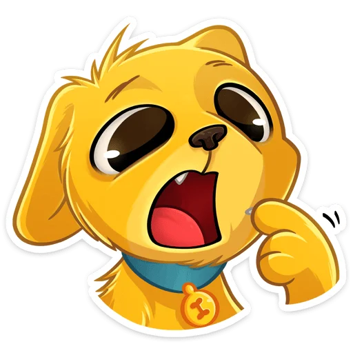 😮 Стикер «Голден» для Telegram