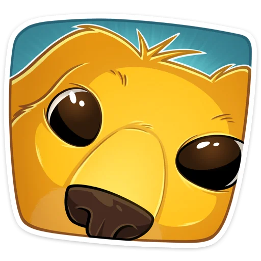 👃 Стикер «Голден» для Telegram