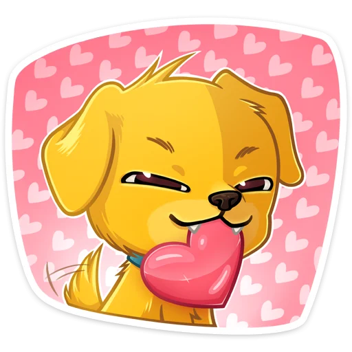 😘 Стикер «Голден» для Telegram