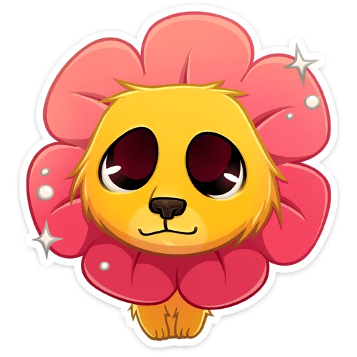 🌸 Стикер «Голден» для Telegram