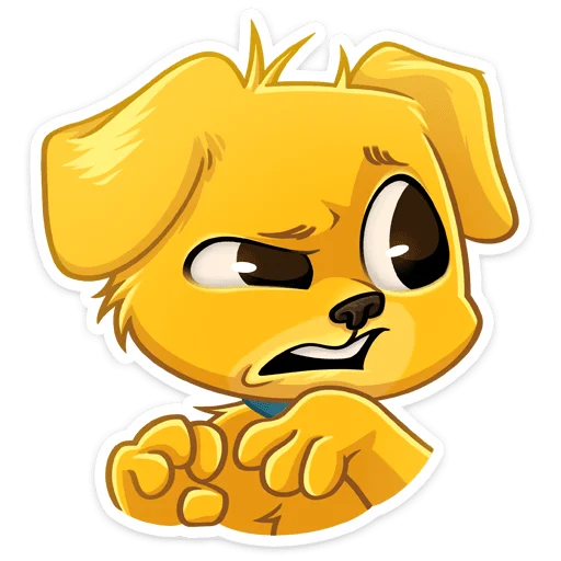 😒 Стикер «Голден» для Telegram