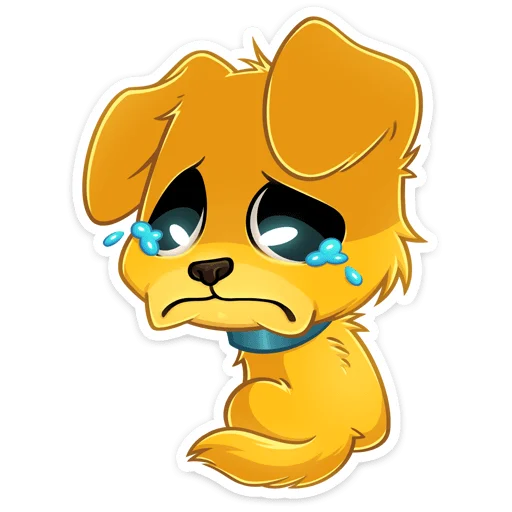 😥 Стикер «Голден» для Telegram