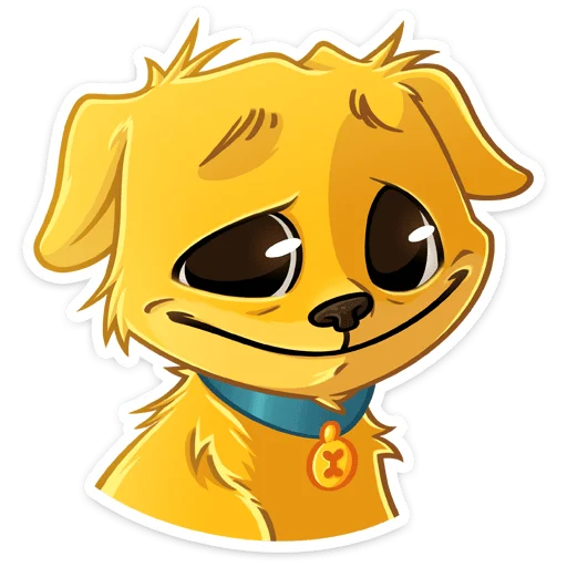 🙂 Стикер «Голден» для Telegram