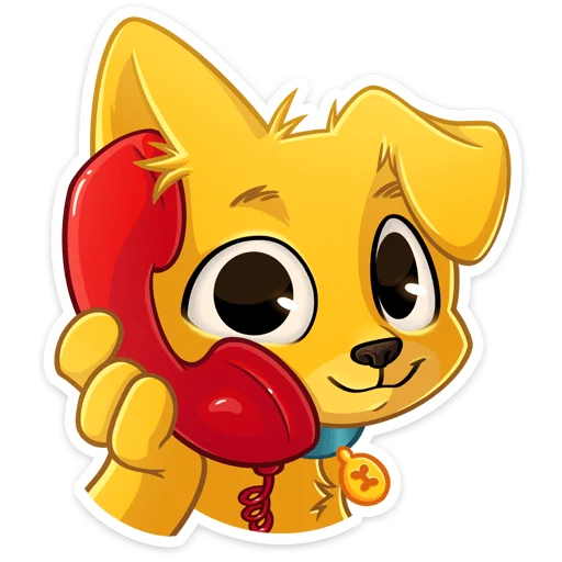 📞 Стикер «Голден» для Telegram