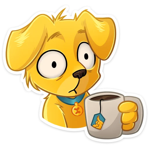 😳 Стикер «Голден» для Telegram