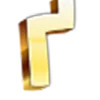 🥇 Эмодзи «Golden Font» для Telegram
