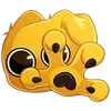 🐾 Эмодзи «Голден» для Telegram