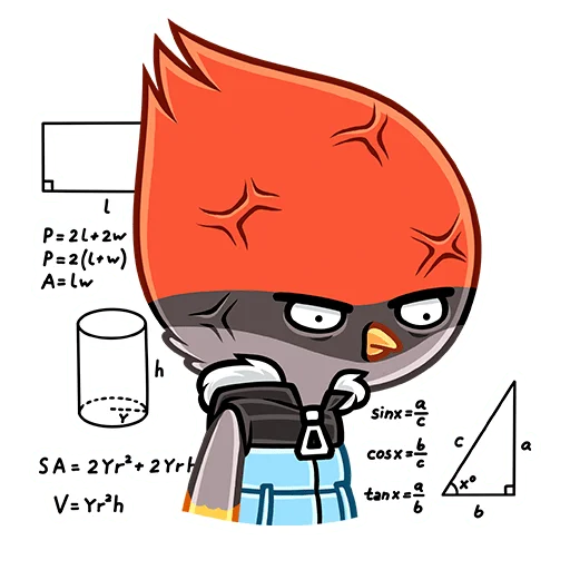 🤯 Стикер «Щегол» для Telegram