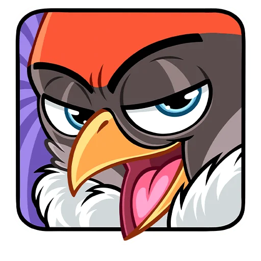 😏 Стикер «Щегол» для Telegram