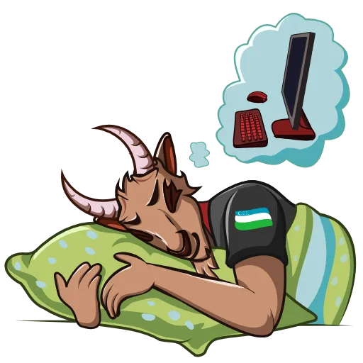 😴 Стикер «Gonzo Gang» для Telegram