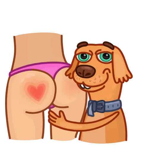🍑 Стикер «Good Boy» для Telegram