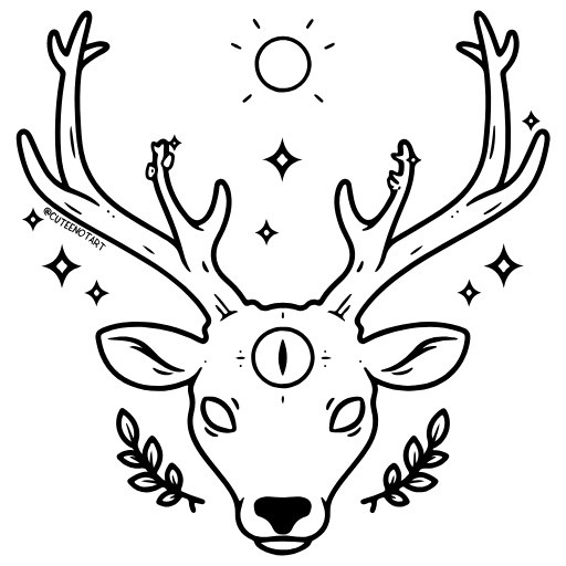 🦌 Эмодзи «Добрый Злой» для Telegram