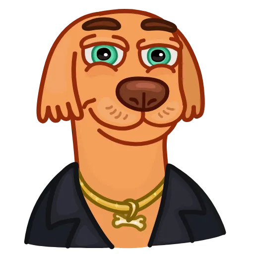 😁 Стикер «Good Dog» для Telegram