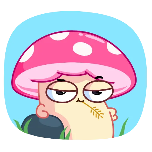 🍄 Эмодзи «Мухомор Степа» для Telegram