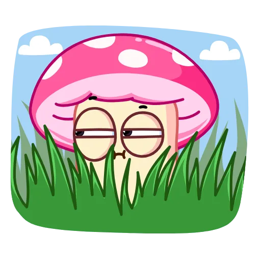 🍄 Эмодзи «Мухомор Степа» для Telegram