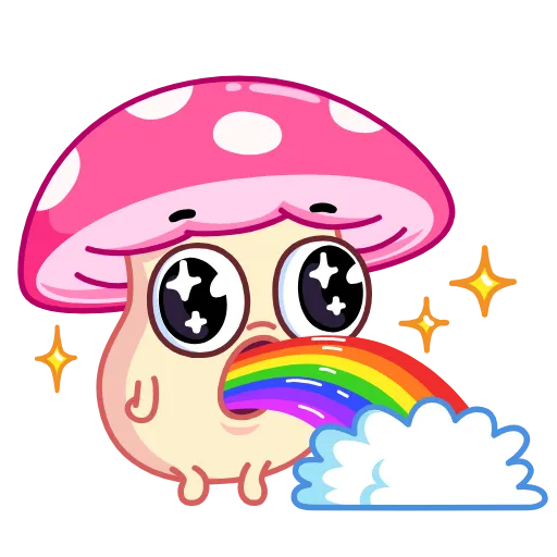 🍄 Эмодзи «Мухомор Степа» для Telegram