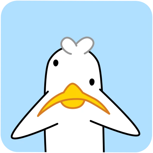 ☹️ Стикер «Дурачайка» для Telegram