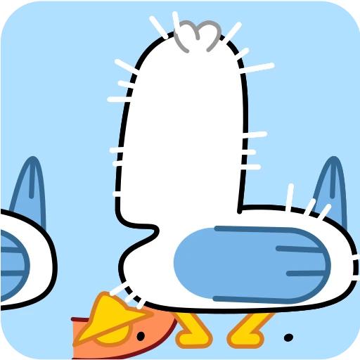 🫠 Стикер «Дурачайка» для Telegram