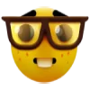 🤓 Эмодзи «goofy zone» для Telegram