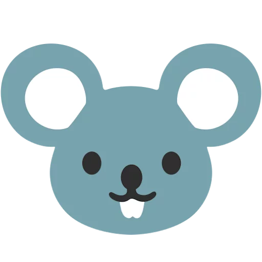 Стикерпак google emoji animals для Telegram — скачать