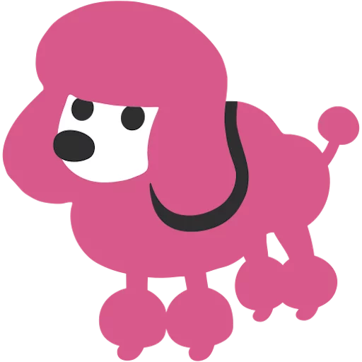 🐩 Стикер «google emoji animals» для Telegram