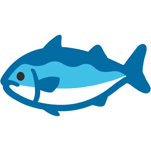 🐟 Стикер «google emoji animals» для Telegram