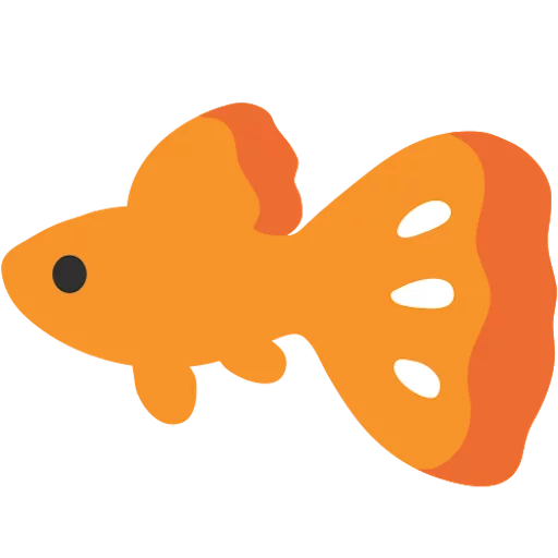 🐠 Стикер «google emoji animals» для Telegram
