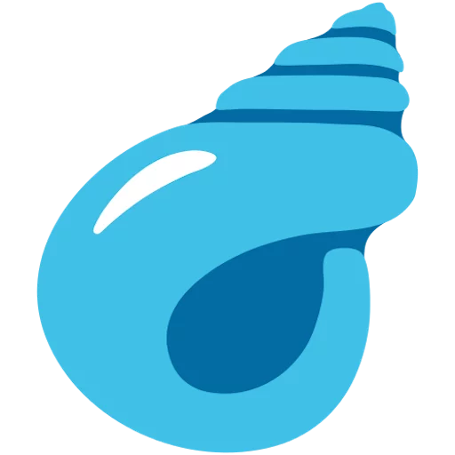 🐚 Стикер «google emoji animals» для Telegram