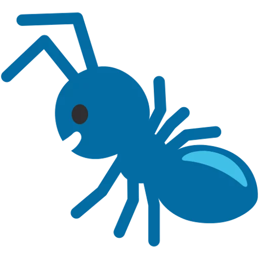 🐜 Стикер «google emoji animals» для Telegram