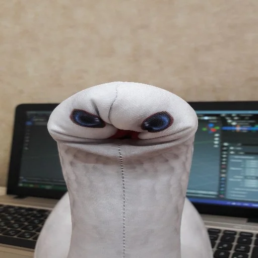 😠 Стикер «Goose BLOPTOP» для Telegram