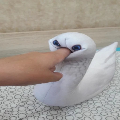 🦷 Стикер «Goose BLOPTOP» для Telegram