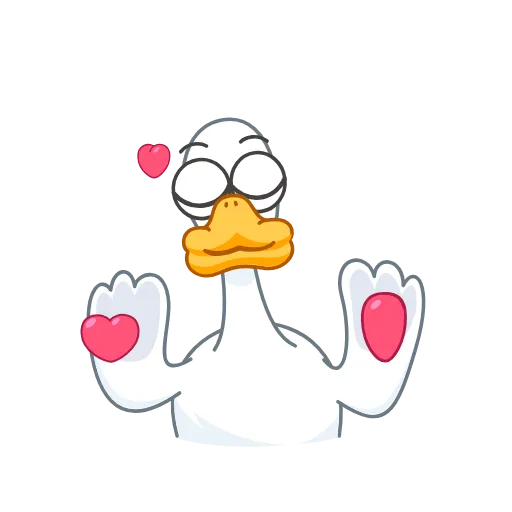 💋 Эмодзи «👍 Goose emoji - гусь» для Telegram