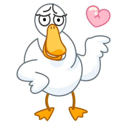 ❤️ Эмодзи «👍 Goose emoji - гусь» для Telegram