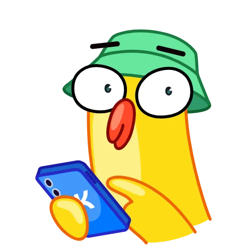🆘 Стикер «Гагусь» для Telegram
