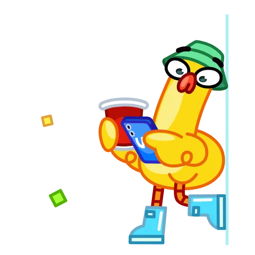 🥳 Стикер «Гагусь» для Telegram