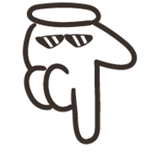 👇 Стикер «Goose» для Telegram