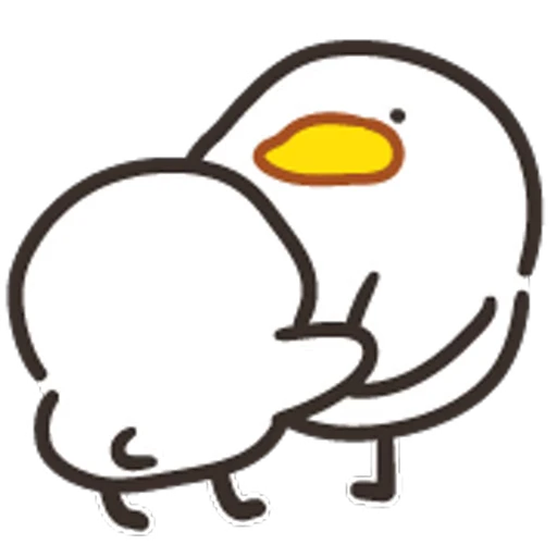 🫂 Стикер «Goose» для Telegram