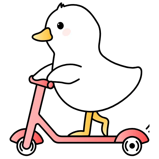 🛴 Стикер «Гусь Яша» для Telegram