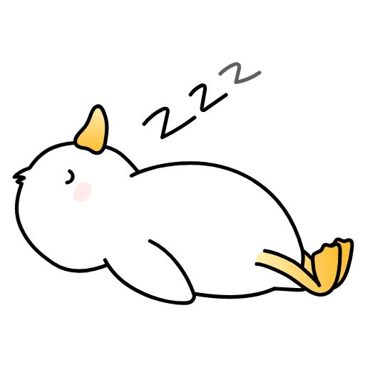 🛌 Стикер «Гусь Яша» для Telegram