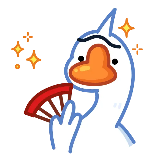 🥵 Стикер «Goose» для Telegram