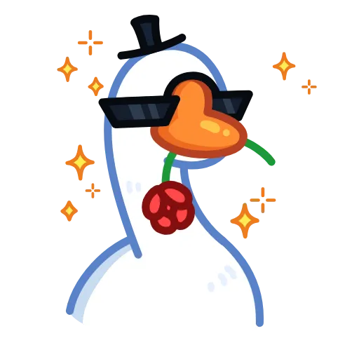 😎 Стикер «Goose» для Telegram